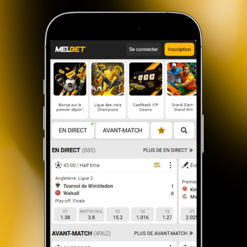 Ouvrez le site officiel de MelBet