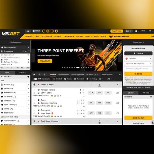 Visitez le site Web de MelBet